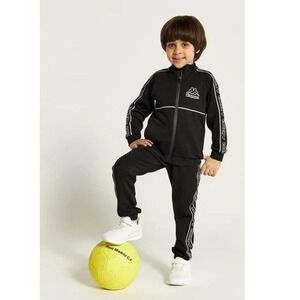 Kappa Track Jacket Blue White Logo Zip Up Kids Boys Girls Size Unknown 40 4